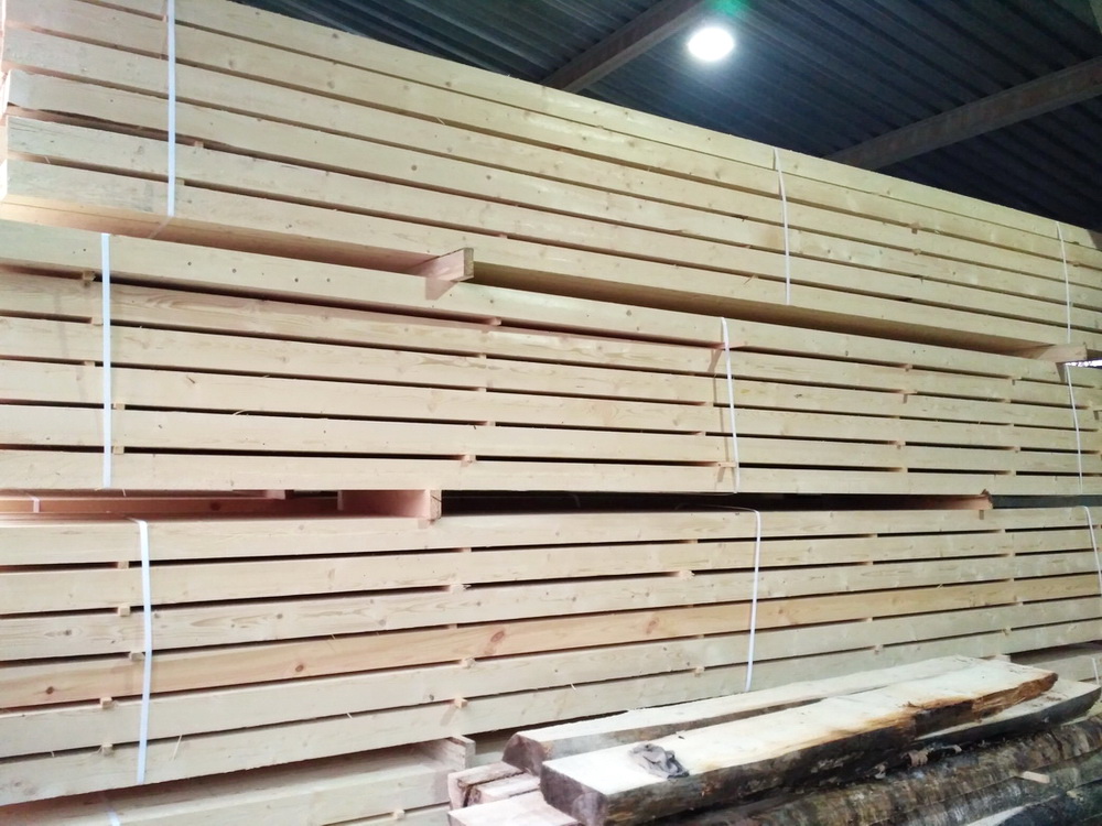 Доска строганная сухая сосна